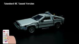 Kyglaring LED Light Kit Suitable for Lego Back to the Future Time Machine 10300 Building Block Decorative Lamp Not Include Model