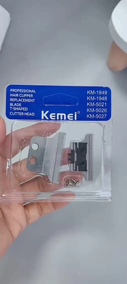 Replacement Hair Clipper Blade Cutter Head Fit For Kemei Hair Trimmer Models KM-1949, KM-1948, KM-5021, KM-5027