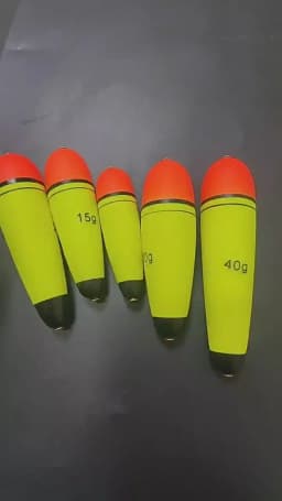 4pcs 10g-120g Foam Fishing Float Floating Buoyancy EVA Elastic Boya Fishing Float Rock Fishing Bobber Flotador Peche Boia Tackle