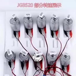 JGB37-520 Gear Motor 37mm 12V DC 7RPM To 960RPM High Torque Gear Box 24V Electric Motor New Gearmotor for Smart Toilets Hoods