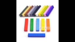 50pcs 2x10 Dots DIY Building Blocks Thick Bricks 16Color Educational Creative Compatible With 3006 Plastic Toys for Children