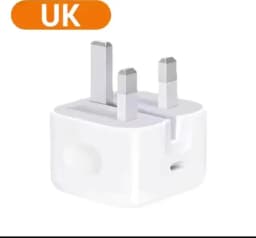 UK USB C Charger Charge PD 20W Foldable Type C Fast Charging Travel Wall Charger Power Adapter For iPhone 17 16 15 Pro Max