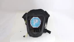 Smart LED Screen Motorcycle Bicycle Leg Bag Waterproof Ride Cycling Drop Leg Side Bag For Men Women DIY Pattern APP Control
