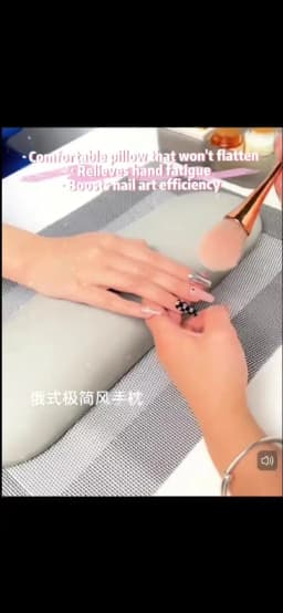 MAYCHAO PU Soft Hand Palm 4 Colors Rest Manicure Table Arm Rest PVC Hand Pillow Cushion Russian Style Manicure Pillow Salon Tool