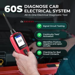 Autel PowerScan PS100 Circuit Tester Universal 12V 24V Automotive Power Circuit Probe Kit AC/DC/Continuity/Probe/Signal Test