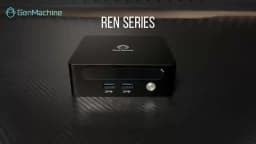 GenMachine Mini PC Windows 11 Ryzen 4300U 4500U 4600H 4800H 5300U 5500U 5600H 5600U CPU DDR4 3200mhz WiFi6 gaming pc Computer