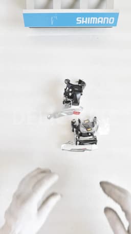 SHIMANO ALIVIO ALTUS Front Derailleur 3x9 Speed- TOP/ Down Swing FD-M371 FD-M370 FD-M4000-TS FD-M4000-DS FD-M2000 Original Parts