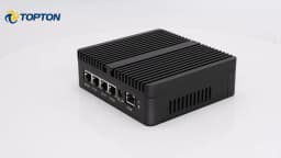 Topton Intel N150 Firewall Mini PC N5105 J6412 7305 4x2.5G I226 LAN Fanless Industrial Computer Server PfSense OPNsense Proxmox