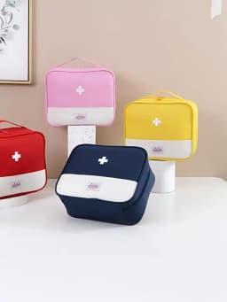 3PC/Set Travel Portable Medicine Package Multifunctional First Aid Bag Storage Bag Outdoor Camping Travel and Home Storage Bag