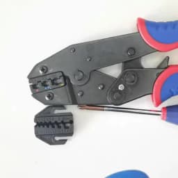1pcs Crimping Pliers Jaw HS Pliers 9 Inches For Spring Insert Pre-Insulated, Waterproof Tube Type Coaxial Cable Termination