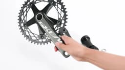 SKEACE Fixed Gear Crankset 165mm Integrated 144 BCD Hollowtech Crank Ultralight Aluminum Alloy Single Speed 49T Track BIKE Parts