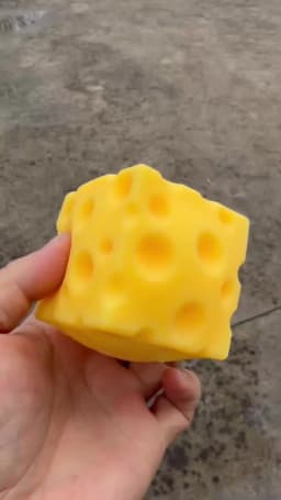 Squishy Cheese Cube Squeeze Toys Soft Butter Cheese Fidget Toy Slow Rebound Push Stress Relief Sensory Toy Christmas Present