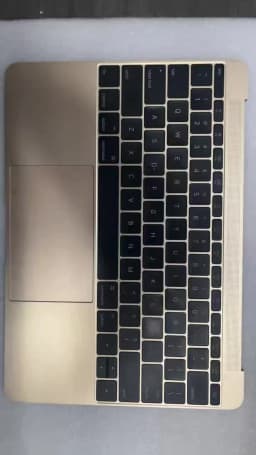 A1534 Topcase with Keyboard for MacBook Air 12'' A1534 Early 2015 EMC 2746 MF855 MF865 Top Case with Keyboard Backlit US Layout