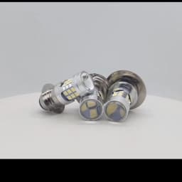 Ruiandsion 1x P26S LED 6V 12V Motorcycle Headlight H6M P36D LED Bulb 6000K High Bright White Light for Scooter ATV UTV Lamp