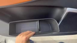 Smabee for Xpeng G9 2024 2025 2026 Door Side Storage Box TPE Front Rear Door Handle Organizer Tidying Car Accessories