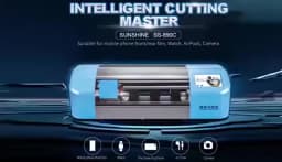 SUNSHINE SS-064 Auto Cutting Plotter Machine Universal Scrapers Tools for Screen Front Protective Back Film Cut Sticker