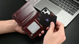 For iPhone 18 Pro/17 Pro Max/17eAir Wallet Case With Card Holder,PU Faux Leather Kickstand Card Slots Case,Double Magnetic Clasp
