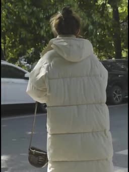 Thick -30 Degree Parka Women Winter Long Over-the-knee Down Jacket Female Loose Hooded Winter Jacket