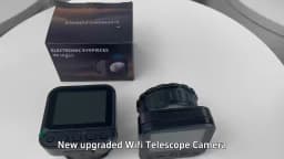 New 2.4G WIFI Electronic Eyepiece 64MP 4K HD 16X Digital Astronomical Telescope Eyepiece Electronic Camera Screen