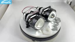 Ronan 40W 3inch Bi-Led Projector Lens 4.3K 6K 2000LUX for H1 H4 H7 9005/9006 Socket Car Headlight Retrofit Upgrade Full Kit