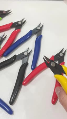 Electrical Cutting Plier Wire Cable Cutter Side Snips Flush Plier Jewelry Tools Supplies