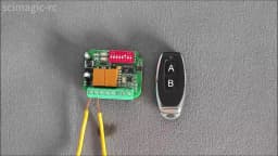 Universal Frequency 300-900MHz Garage Door Receiver AC DC 9-30V AC 85-250V 2CH Switch Module 433 868MHz Transmitter