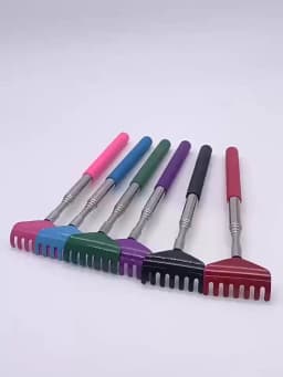 Extendable Portable Telescoping Metal Back Scratchers Hand Massager with Handles for Thanksgiving Birthday Christmas Gifts