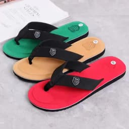 High Quality Brand Men's Flip Flops Non Slip Fashion Beach Sandals Casual House Slippers For Outdoor Indoor Daily Walking Wear