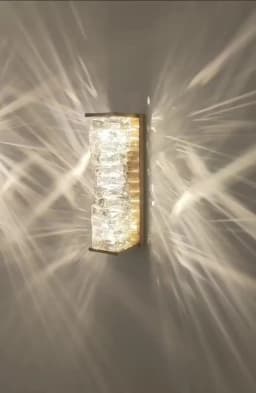 Luxury Crystal Wall Lamp Modern LED Sconce Chrome Gold Mirror Wall Light For Living Room Bedroom Aisle Indoor Decor Vanity Light