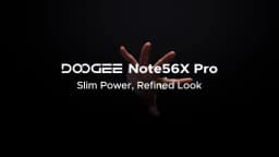 DOOGEE Note56X Pro Android 16 Smartphone 32GB 128GB 6.56" HD+ Screen 6150mAh Battery 13MP+8MP Widevine L1 NFC Cell Phone