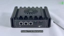 Topton Metal VPN Firewall Mini PC 2x 10G SFP+ 3x 2.5G NICs I226-V Intel I3 N305 N300 N150 DDR5 NVMe Proxmox OpenWrt Home Server