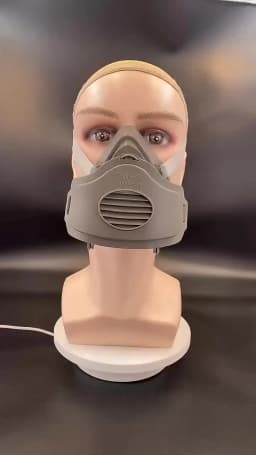 21in1 Half Face Dust Mask Respirator Dust-Proof Work Safety Rubber Mask Cotton Filter For DIY House Clean Carpenter Builder Pol