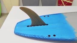 Bamboo Sup Board Fin 6-10.25inch Central Single Surfboard Fin Longboard Paddle Board Fibreglass Fin With Screw Stand Up Paddle