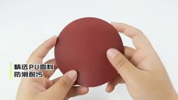 Custom Letters Round Coffee Cup Mat Pad Luxury DIY PU Cafe Coaster Gift Heat Insulation Car Table Tea Glass Placemat Home Decor