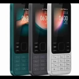 Nokia 6300 2020 4G full network mobile phone for the elderly and students straight 2.4-inch button mobile phone