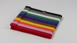 Releasable Cable Tie 150 200 250 300mm Plastics Fastening Reusable Ties Straps Nylon Wrap Zip Bundle Bandage Cable Organiser