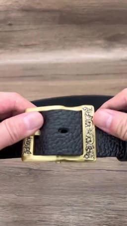 Private Customized Handmade Genuine Leather Belts For Men Luxury Western Cowboy Belt for Jeans Wide Holes Gift Box Packaging