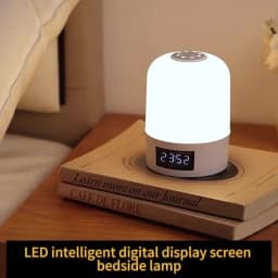 Creative Bedside Lamp Touch Dimming Table Lamp LED Night Light For Bedroom Dormitory College Book Reading Lamp USB Rechargeable