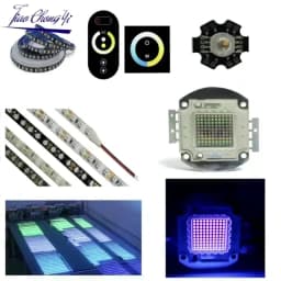 1Pcs 5Pcs 10Pcs 5W 10W High Power Led Heatsink With Fan Aluminium Cooling For 5W/10W Led 12V