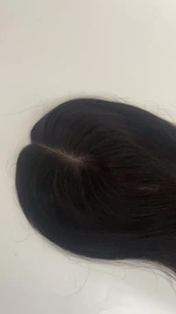 Fine Mono & Pu Base Human Hair Topper With 3 Clips On Straight Human Hair Toppers For Women 100% Remy Human Hair Wigs Hairpieces