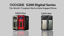 DOOGEE S200 Max 5G Rugged Phone 1.32' Rear Display Dual Light Flashlight 16GB 512GB 22000mAh 6.72'' 120Hz Screen Smartphone NFC