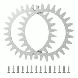 Stainless Steel Anti Skid Nail Wheels Designed For Ecovacs Goat Robotic Lawnmower Enhancing Traction And Control