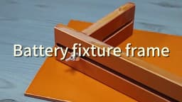 Battery Fixture Frame 18650 Battery Pack Lithium Battery Fixture 18650/21700 Battery Pack Assembly Fixed Insulation DIY