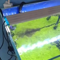 Aquarium LED Light Super Slim Fish Tank Aquatic Plant Grow Lighting Waterproof Bright Clip Lamp Blue LED 18-72cm for Plants 220v