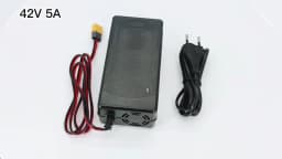 42V 5A Li-ion Battery Charger XT60 DC 42V5A 36V 10S Lithium 20AH 30AH 40AH Charger 36V5A With Fan