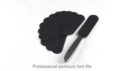 1/100PCS Pedicure File Refill Pads Callus Remover Foot Files Pedi File Replacement for Reusable Stainless Steel Foot Rasp Handle