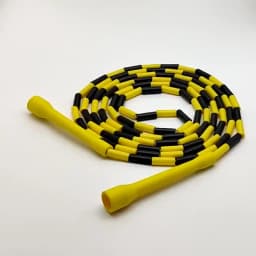 STRAIGHT HARD BEAD BEADED JUMP SKIPPING ROPE COLORFUL SKILL FREESTYLE FITNESS CROSSFIT
