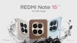 Xiaomi Mobile Phones Redmi Note 15 Pro+ 5G Global Version Snapdragon® 7s Gen 4 NFC 6.83" CrystalRes AMOLED display 6500mAh