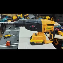26MM Brushless Electric Hammer Drill Multifunctional Rotary Cordless Rechargeable Power Tools For 21V Battery Fast logistics