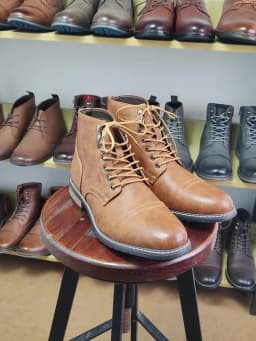 Comfortable Spring Leather Ankle Boots for Men 2025 fashion Men Boots